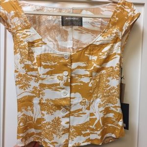 Reformation Wallflower Top Size 4